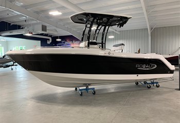 2025 Robalo R222 Black/White Boat